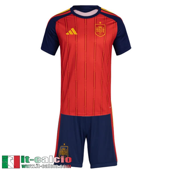 Maglie Calcio Spagna Prima Bambino 2026 Coppa Del Mondo