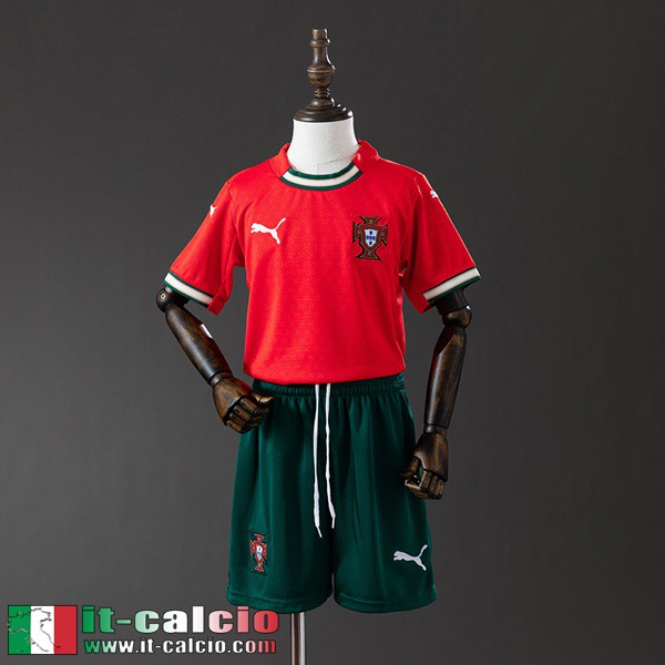 Maglie Calcio Portogallo Prima Bambino 25 26 TBB872