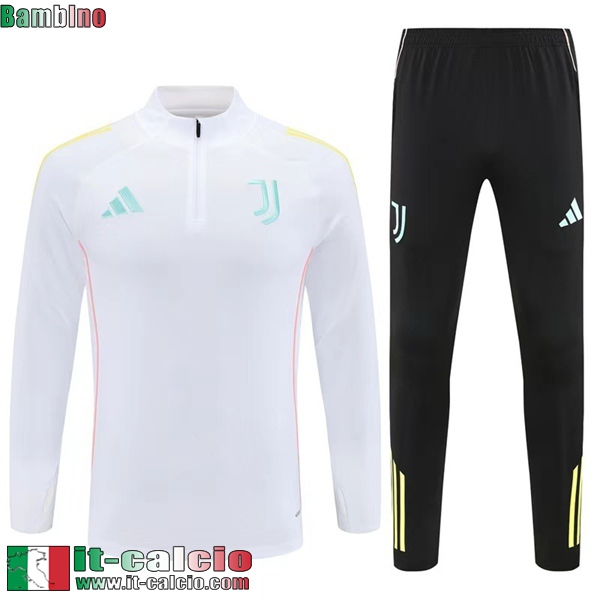 KIT: Tute Calcio Juventus Bambino 25 26 C949