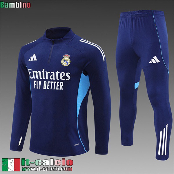 KIT: Tute Calcio Real Madrid Bambino 25 26 C954