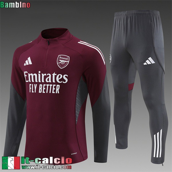 KIT: Tute Calcio Arsenal Bambino 25 26 C955