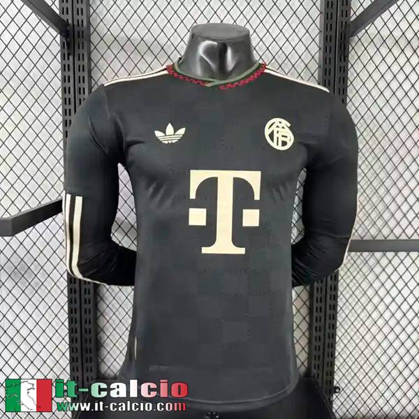 Maglie Calcio Bayern Monaco Terza Uomo Maniche Lunghe 25 26