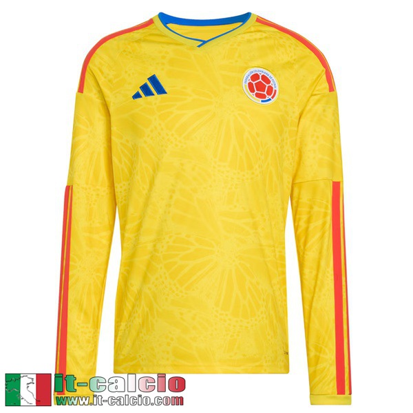 Maglie Calcio Colombia Prima Uomo Maniche Lunghe 2026 Coppa Del Mondo