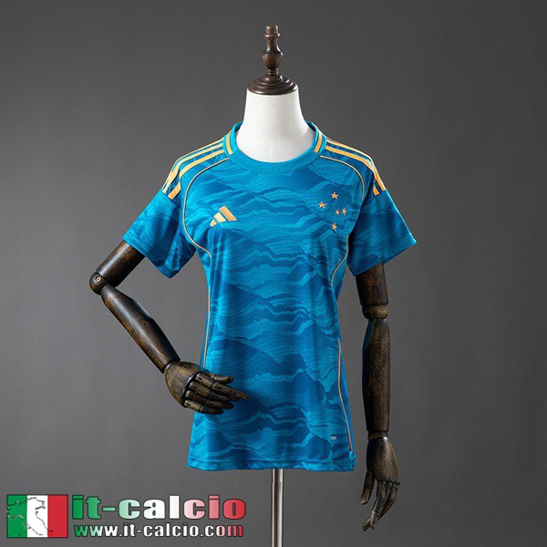 Maglie Calcio Cruzeiro Terza Donna 25 26