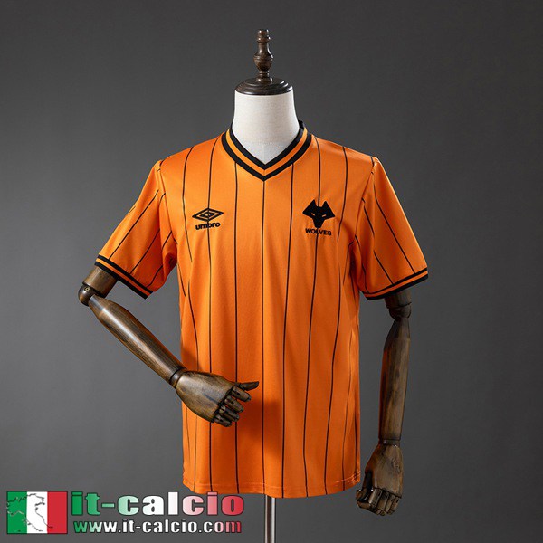 Retro Maglie Calcio Wolves Prima Uomo 85 86 FG1282