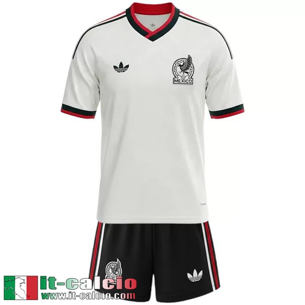 Maglie Calcio Messico Seconda Bambini 2026 Coppa Del Mondo