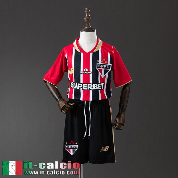 Maglie Calcio Sao Paulo Seconda Bambini 25 26
