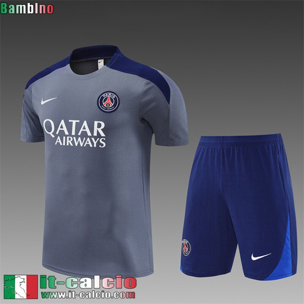KIT: magliette a maniche corte PSG Bambini 25 26 H747