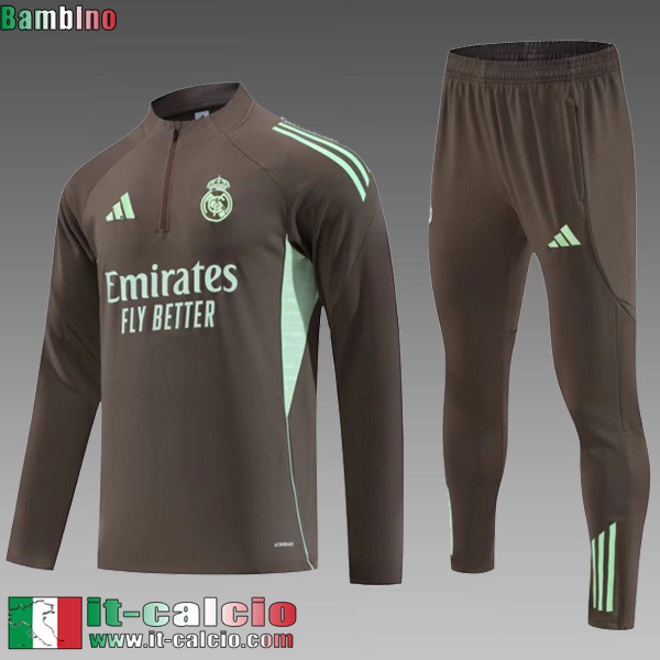 KIT: Tute Calcio Real Madrid Bambini 25 26 C958