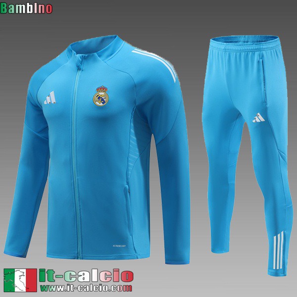 KIT: Full-Zip Giacca Real Madrid Bambini 25 26 C967