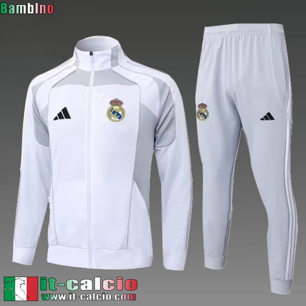 KIT: Full-Zip Giacca Real Madrid Bambini 25 26 C968