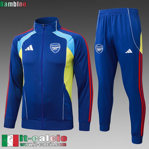 KIT: Full-Zip Giacca Arsenal Bambini 25 26 C969