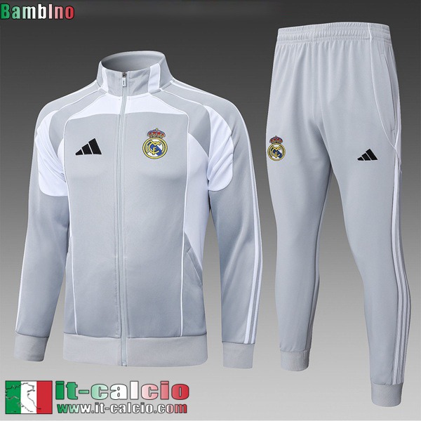 KIT: Full-Zip Giacca Real Madrid Bambini 25 26 C976