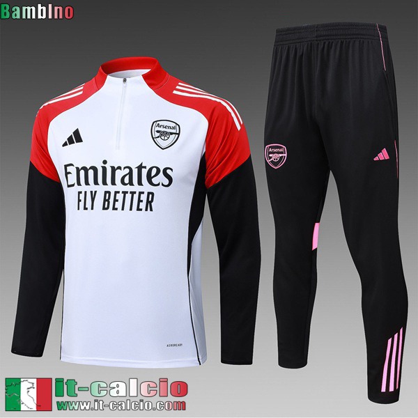 KIT: Tute Calcio Arsenal Bambini 25 26 C979