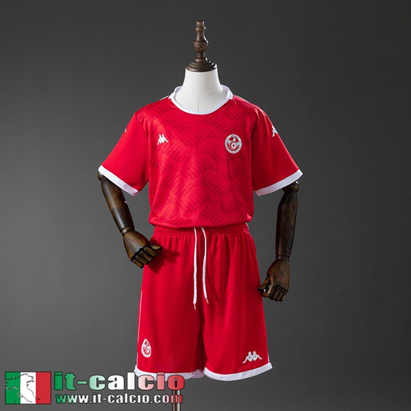 Maglie Calcio Tunisia Prima Bambini 2026