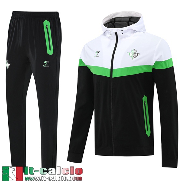 Giacca a vento Real Betis Uomo 25 26 D379 Giacca a vento Real Betis Uomo 25 26 D379