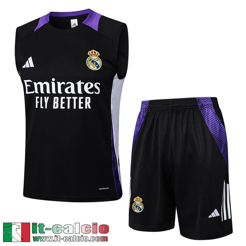 Maglietta senza maniche Real Madrid Uomo 2024 2025 H321