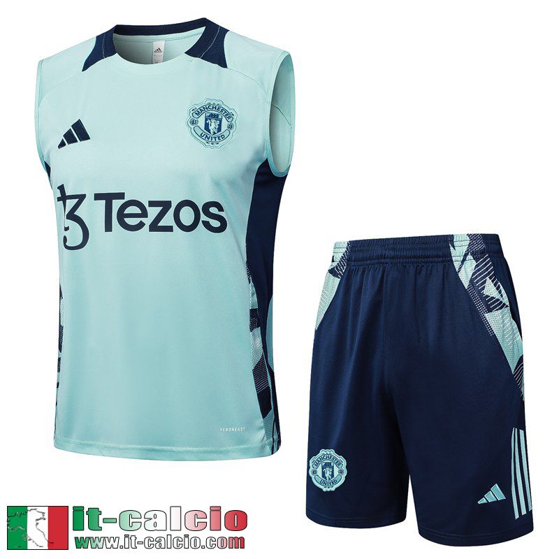 Maglietta senza maniche Manchester United Uomo 2024 2025 H324