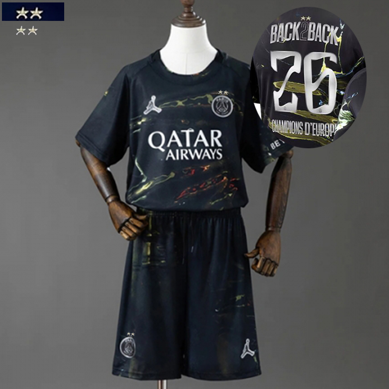 Maglie Calcio PSG 26 Champions BACK2BACK Bambini 25 26 TBX463
