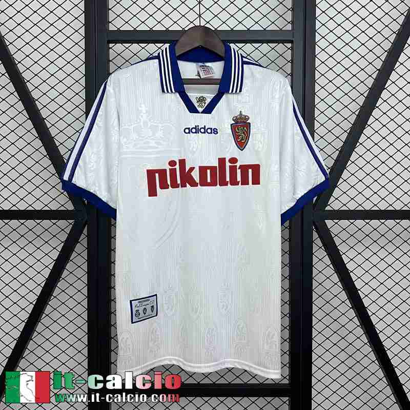 Retro Maglie Calcio Zaragoza Prima Manga Larga Uomo 97/98 FG827