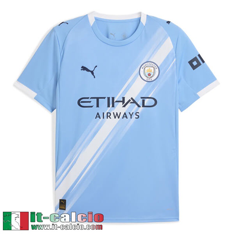 Maglie Calcio Manchester City Prima Uomo 25 26