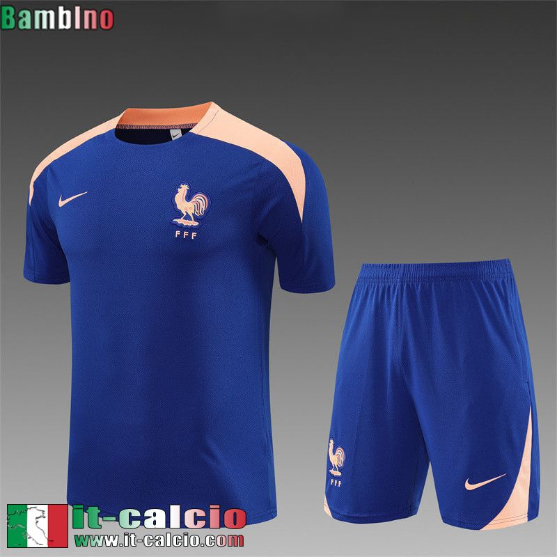 KIT: Magliette a maniche Francia Bambino 25 26 H541