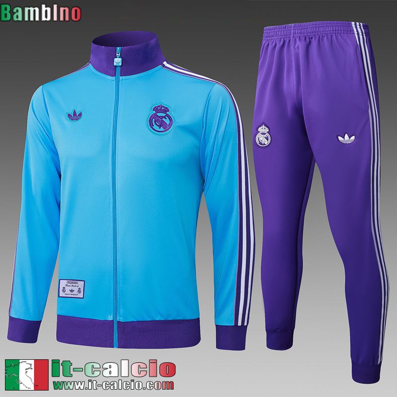 KIT: Full-Zip Giacca Real Madrid Bambino 25 26 C678