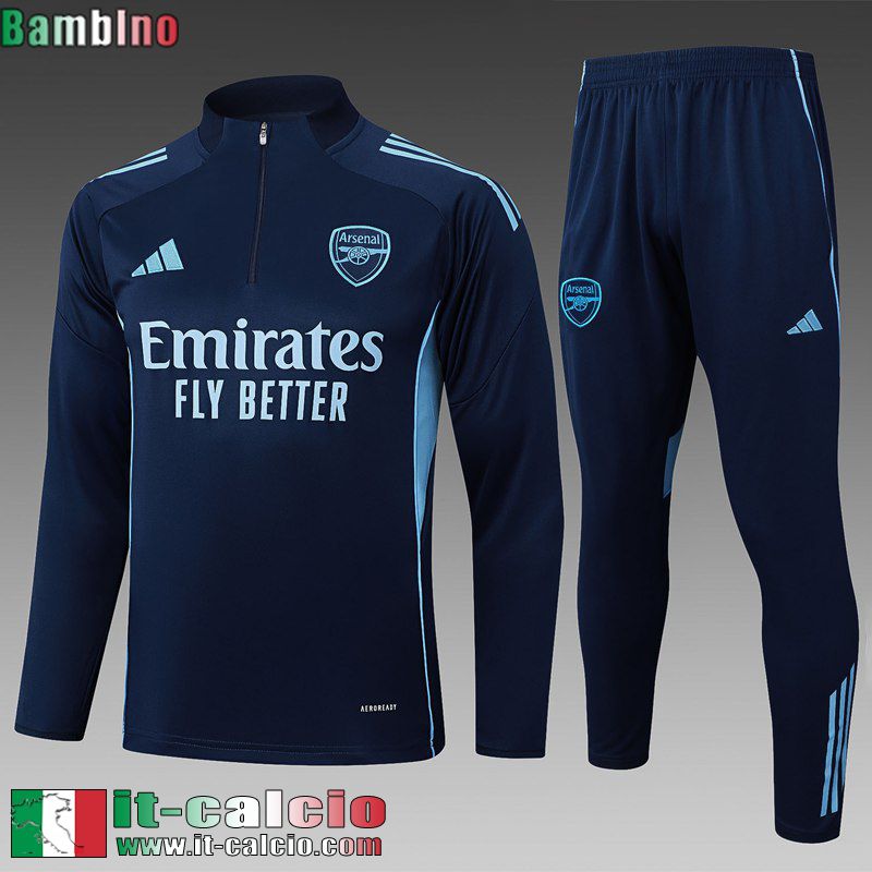 KIT: Tute Calcio Arsenal Bambino 25 26 C686