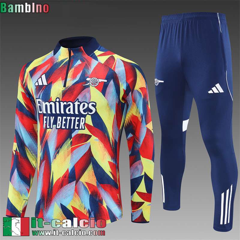 KIT: Tute Calcio Arsenal Bambino 25 26 C713