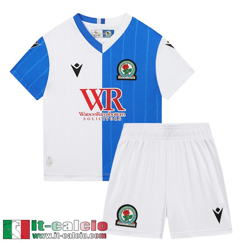 Maglie Calcio Blackburn Rovers Prima Bambini 25 26