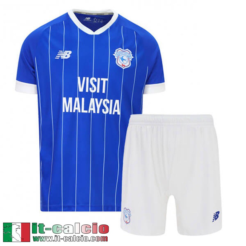 Maglie Calcio Cardiff City Prima Bambini 25 26