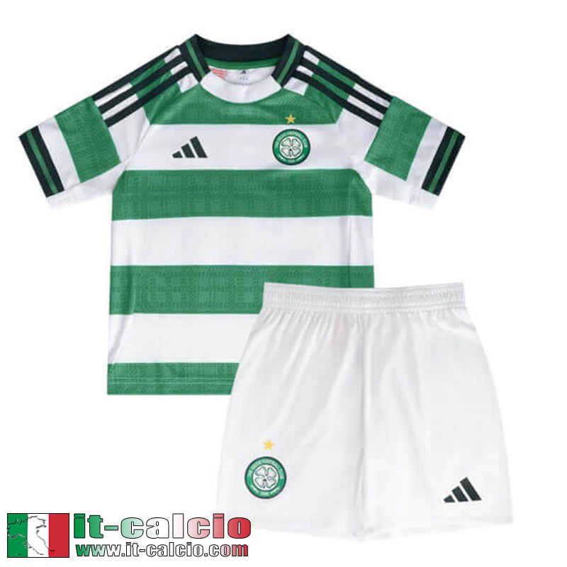 Maglie Calcio Celtic Prima Bambini 25 26
