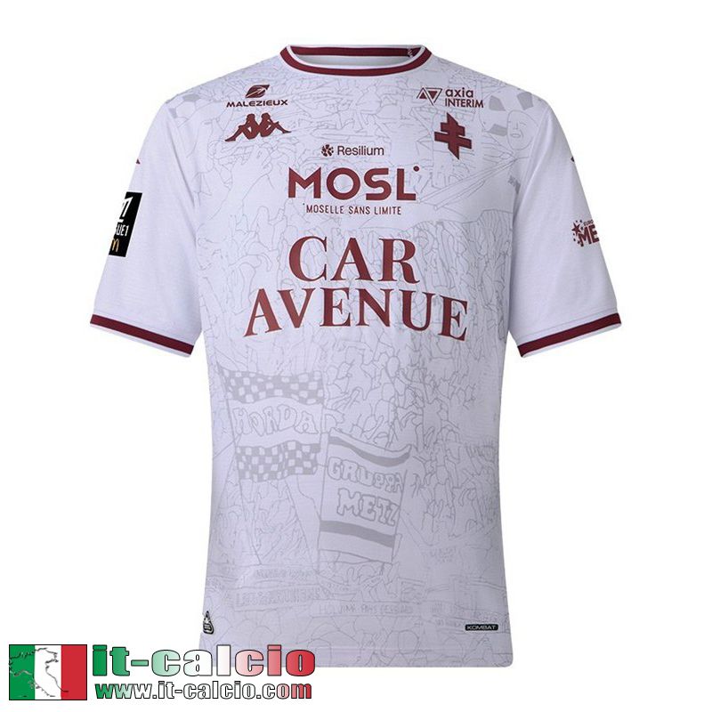Maglie Calcio Metz Seconda Uomo 25 26