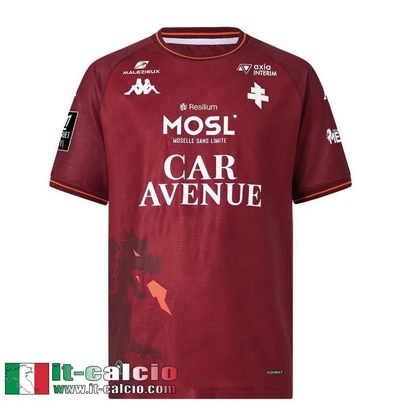 Maglie Calcio Metz Prima Uomo 25 26