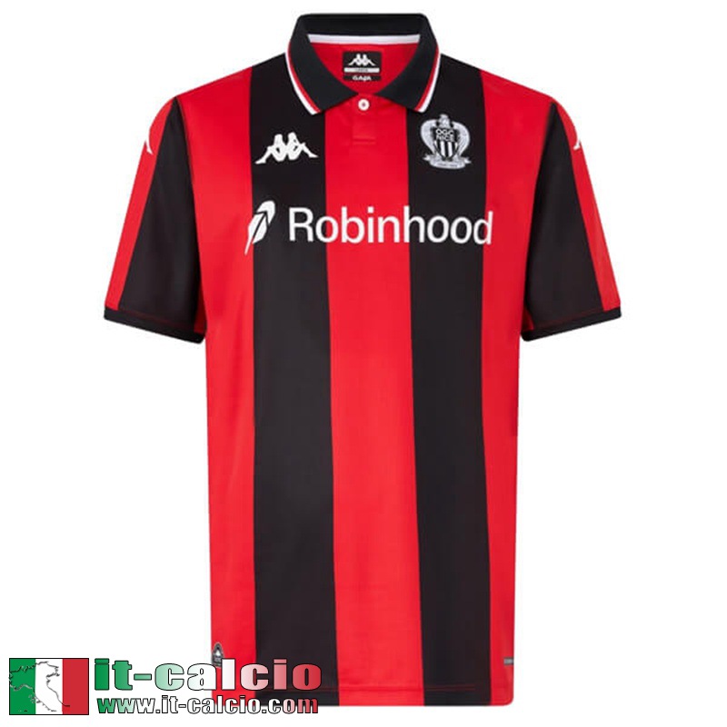 Maglie Calcio OGC Nice Prima Uomo 25 26