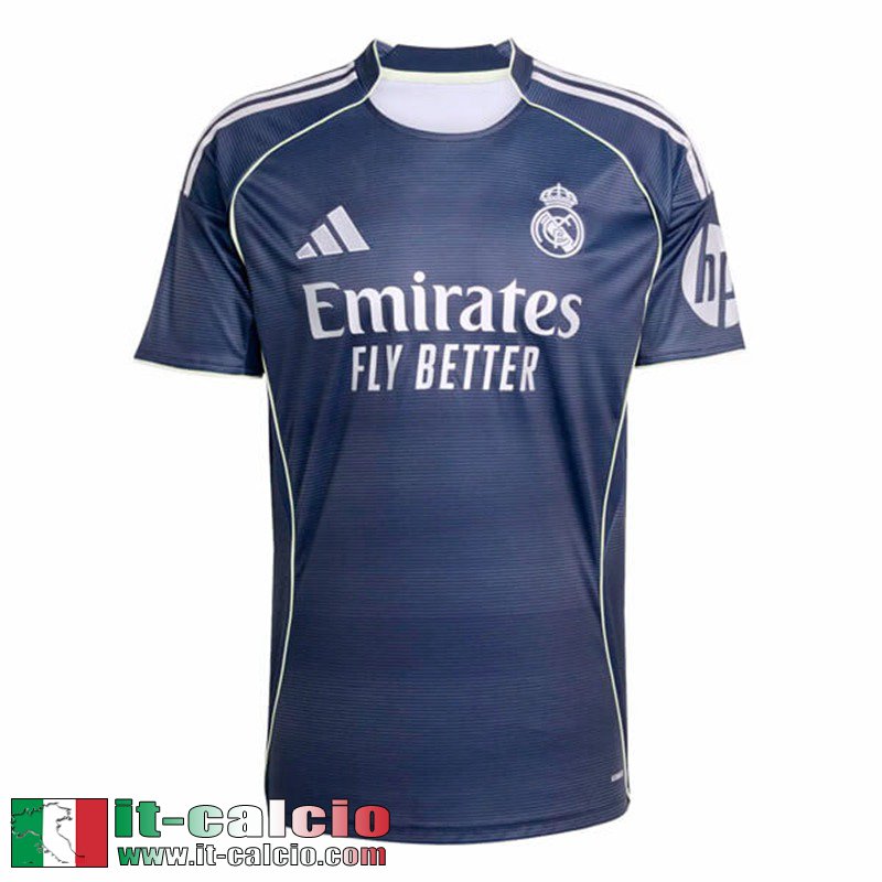 Maglie Calcio Real Madrid Seconda Uomo 25 26