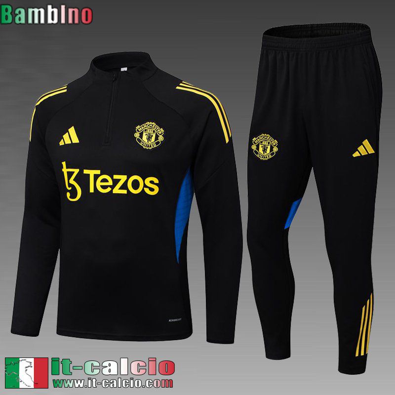 KIT: Tute Calcio Manchester United Bambini 25 26 C726