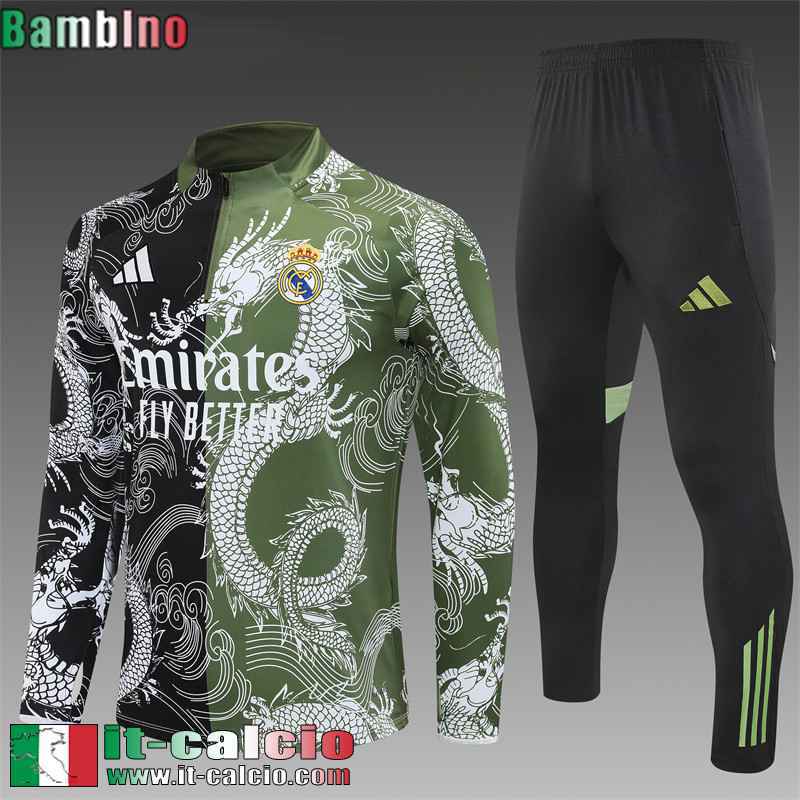KIT: Tute Calcio Real Madrid Bambini 25 26 C738