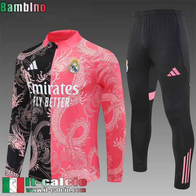 KIT: Tute Calcio Real Madrid Bambini 25 26 C739