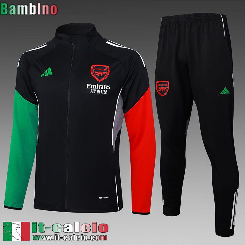 KIT: Full-Zip Giacca Arsenal Bambini 25 26 C764