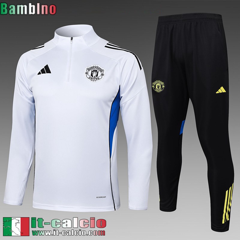 KIT: Tute Calcio Manchester United Bambini 25 26 C765