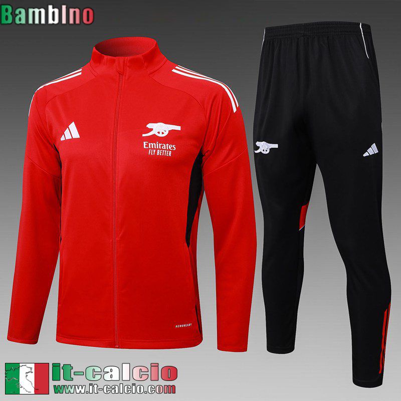 KIT: Full-Zip Giacca Arsenal Bambini 25 26 C769