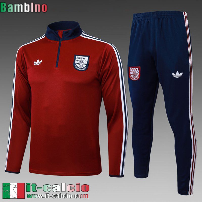 KIT: Tute Calcio Arsenal Bambini 25 26 C772