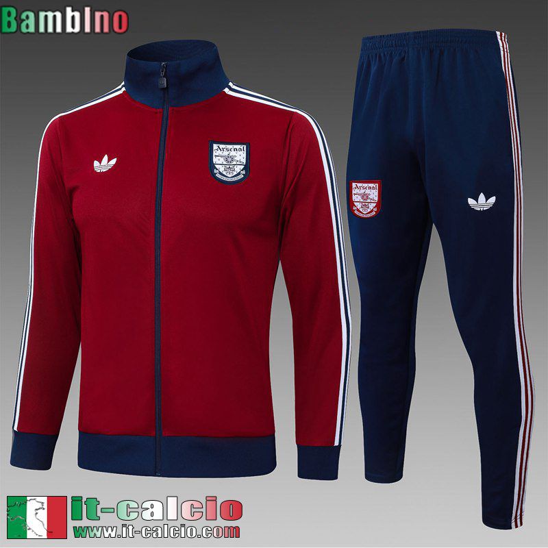 KIT: Full-Zip Giacca Arsenal Bambini 25 26 C776
