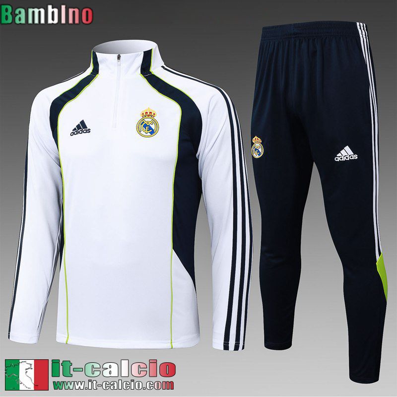 KIT: Tute Calcio Real Madrid Bambini 25 26 C784