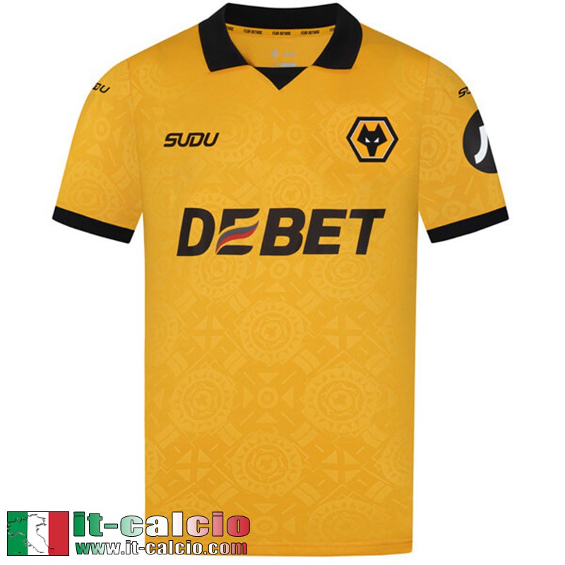 Maglie Calcio Wolverhampton Prima Uomo 25 26