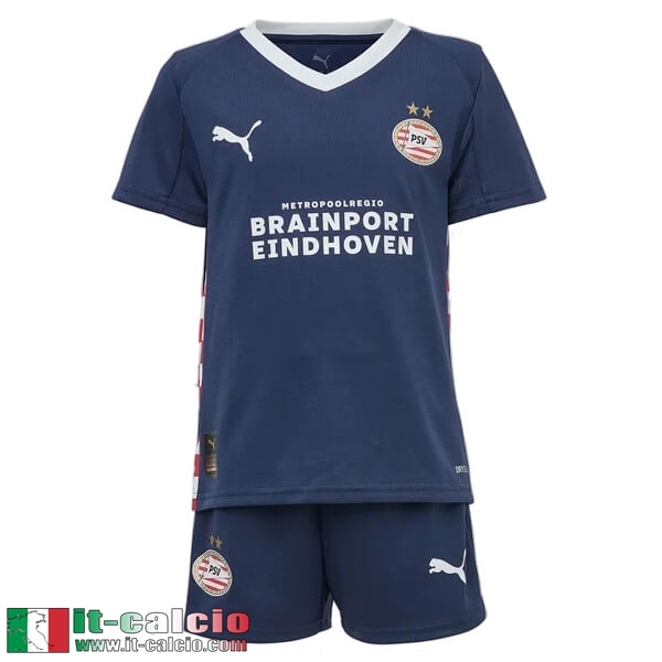 Maglie Calcio Eindhoven Bambino Seconda 25 26