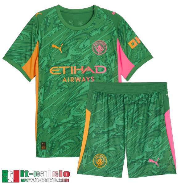 Maglie Calcio Manchester City Bambino Portieri 25 26 TBB869