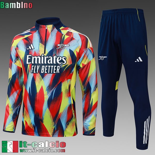 KIT:Full-Zip Giacca Arsenal Bambino 25 26 C792