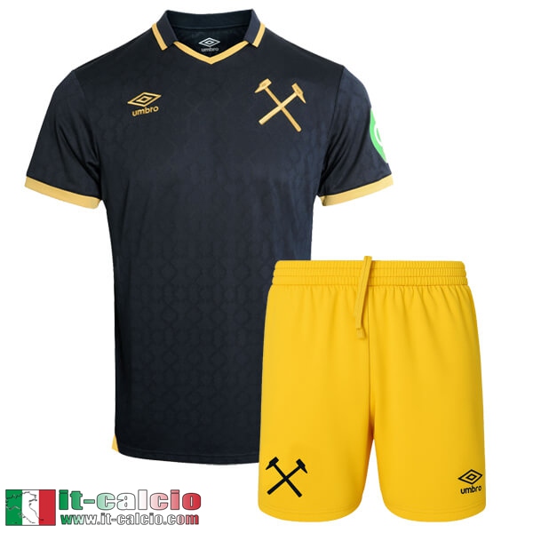 Maglie Calcio West Ham United Bambino Terza 25 26